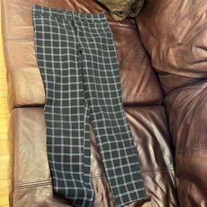 Old navy plaid dress pants size 0